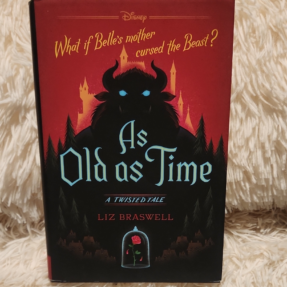Disney Red and Black 'As Old as Time' Book